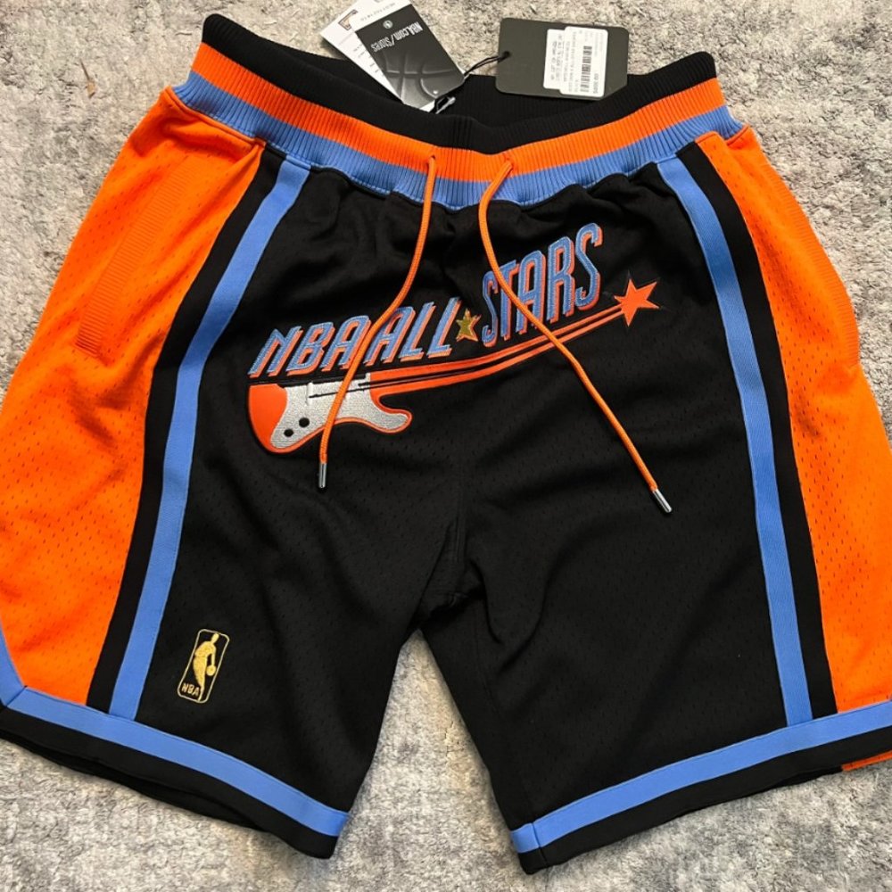 JUST DON X MITCHELL & NESS NBA ALL STAR 1997-98 SHORTS New Limited Edition